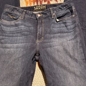 Kimes Sarah Women's Classic Indigo Straight Leg Jeans